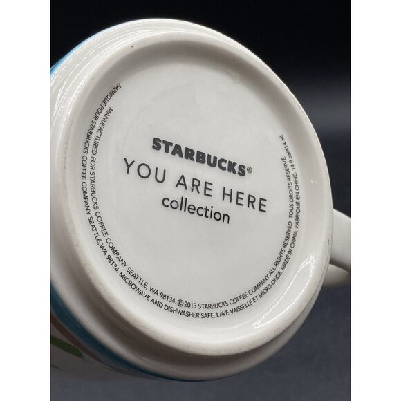 Starbucks Vancouver Canada You Are Here Collection Ceramic Coffee Mug 2013 - Picture 6 of 9